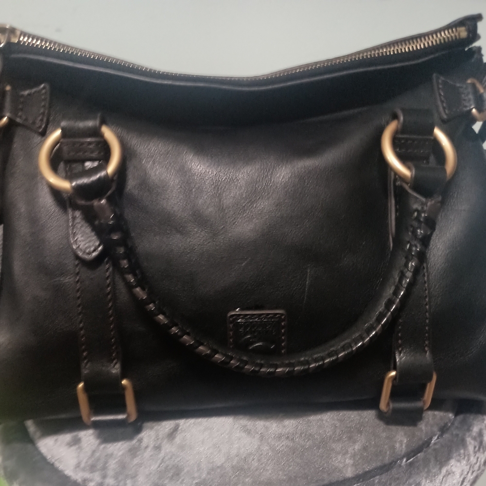 Dooney & Bourke Floritine Satchel Black